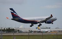 VP-BLX @ MIA - Aeroflot - by Florida Metal