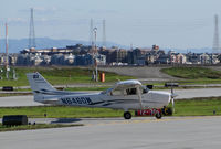 N646DW @ KSQL - San Carlos Flight Center 2006 Cessna 172S @ San Carlos Airport, CA home base - by Steve Nation