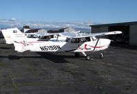 N6198N @ KSQL - San Carlos Flight Center 2008 Cessna 172S Skyhawk @ KSQL home base - by Steve Nation