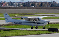 N652SP @ KSQL - San Carlos Flight Center 1998 Cessna 172S Skyhawk taxiing in @ KSQL home base - by Steve Nation