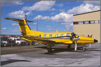 C-GNRD @ CYZF - Seen at Yellowknife in 1987, this Piper Cheyenne III was operating for Ptarmigan Airways. This company was taken over by First Air in 1995. - by Gerry McLaughlin