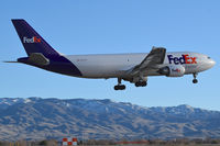 N657FE @ KBOI - Over the numbers on RWY 10R. - by Gerald Howard