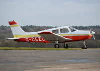 G-CEZO @ EGTF - Piper PA-28-161 Cadet at Fairoaks. Ex N145ND - by moxy