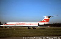 D-AOBF @ EDDK - Tupolev Tu-134A - Interflug ex DDR-SCR - D-AOBF - 1990 - CGN - by Ralf Winter