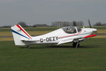 G-OEZY @ EGSV - Visiting aircraft - by Keith Sowter