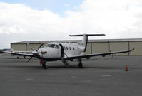 N874SA @ KSQL - Surf Air 2015 Pilatus PC-12/47E holding for take-off @ San Carlos Airport, CA - by Steve Nation