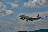 HB-JMK @ LSZH - Swiss International Airlines Airbus A340-313 Airplane, Zurich-Kloten International Airport - by miro susta