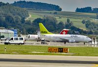 YL-BBC @ LSZH - Air Baltic Airbus A320-211 Airplane, Zurich-Kloten International Airport, Switzerland - by miro susta