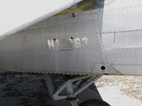 N11863 @ KRIR - Close-up of registration under tail plane of C-45G N11863 @ Flabob Airport, Riverside, CA - by Steve Nation
