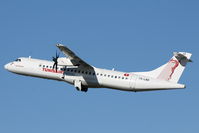 TS-LBD @ LMML - ATR72 TS-LBD Tunisair Express - by Raymond Zammit