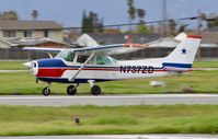 N737ZD @ KRHV - Locally-based 1977 Cessna 172N departing at Reid Hillview Airport, San Jose, CA. - by Chris Leipelt