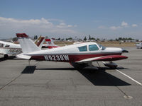 N9239W @ KRAL - 1967 Piper PA-28-235 @ Riverside MAP, CA on 100+ F day - by Steve Nation