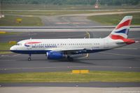 G-EUOF @ EDDL - Airbus A319-131 - BA BAW British Airways - 1590 - G-EUOF - 27.05.2016 - DUS - by Ralf Winter