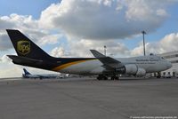 N582UP @ EDDK - Boeing 747-4R7F - X5 UPS United Parcel Service - 29053 - N582UP - 16.05.2016 - CGN - by Ralf Winter