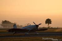 N138RV @ X07 - Sunrise at Lake Wales, FL - by Dave G