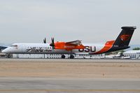 N440QX @ KBOI - Take off run on RWY 10L. - by Gerald Howard