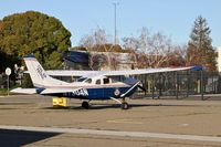 N7304N @ KRHV - Civil Air Patrol's 1976 Cessna U206G parked at its tie down at Reid Hillview Airport, San Jose, CA. - by Chris Leipelt