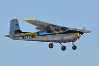 N3774D @ KBOI - Landing RWY 10L. - by Gerald Howard