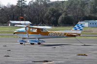 N6029J @ O22 - 1972 Cessna A150L visiting at Columbia Airport, California. - by Chris Leipelt