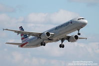 N191UW @ KRSW - American Flight 2018 (N191UW) departs Southwest Florida International Airport enroute to Philadelphia International Airport - by Donten Photography