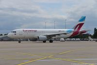 D-AIZS @ EDDL - Airbus A320-214(W) - EW EWG Eurowings ex Lufthansa 'Seeheim-Jungenheim' - 5557 - D-AIZS - 01.07.2016 - DUS - by Ralf Winter