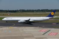D-AIHW @ EDDL - Airbus A340-642 - LH DLH Lufthansa - 972 - D-AIHW - 17.08.2016 - DUS - by Ralf Winter
