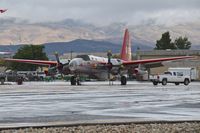 N96278 @ KBOI - A rainy morning. No flying today. Parked on the NIFC ramp. - by Gerald Howard