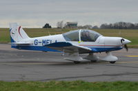 G-MFLA @ EGSH - Departing from Norwich. - by Graham Reeve