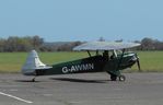 G-AWMN @ EGSJ - Visiting aircraft - by Keith Sowter