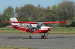 G-BUWK @ EGSJ - Visiting aircraft - by Keith Sowter