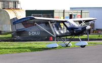 G-CHJJ @ EGFH - Visiting Medway Clipper. - by Roger Winser