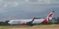 C-FMWV @ MTPP - Aircraft Air Canada Rouge landing at the PAP - by Jonas Laurince