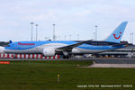 G-TUIA @ EGCC - Thomson - by Chris Hall