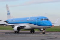 PH-EXJ @ EGSH - KLM E170 using taxiway delta for first time. - by keithnewsome