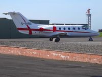 G-SKBD @ EGFF - Beechjet 400A, Dragonfly Aviation Services Ltd Cardiff based, previously N476CW, N476LX, N426l, seen parked up. - by Derek Flewin