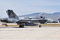 162899 @ KBOI - Taxiing on Bravo.  VFA-204 River Rattlers”  NAS New Orleans. - by Gerald Howard