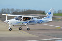 G-TSFC @ EGSH - Just landed at Norwich. - by Graham Reeve