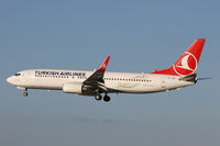 TC-JHA @ LMML - B737-800 TC-JHA Turkish Airlines - by Raymond Zammit