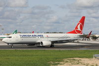 TC-JVE @ LMML - B737-800 TC-JVE Turkish Airlines - by Raymond Zammit
