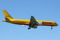 D-ALEQ @ LMML - B757 D-ALEQ Aerotrans Cargo (DHL) - by Raymond Zammit