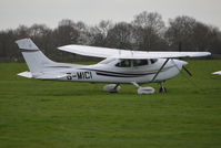G-MICI @ EGLD - Cessna 182S Skylane at Denham. - by moxy