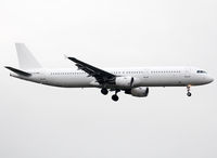 G-POWN @ LEBL - Landing rwy 25R in all white c/s without titles - by Shunn311