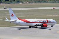 7T-VKH @ LFML - Boeing 737-8D6, Ready to take off rwy 31R, Marseille-Provence Airport (LFML-MRS) - by Yves-Q