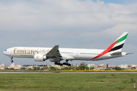 A6-EPD @ LMML - B777 A6-EPD Emirates Airlines - by Raymond Zammit