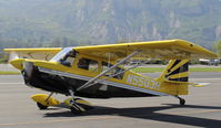 N5503H @ SZP - 1978 Bellanca 8KCAB SUPER DECATHLON, Lycoming AEIO-360 180 Hp, taxi to Rwy 22 - by Doug Robertson