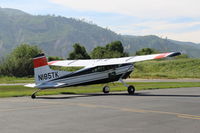 N185TK @ SZP - 1981 Cessna A185F SKYWAGON II, Continental IO-520-D 300 Hp, taxi to hangar - by Doug Robertson