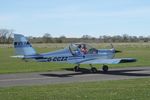 G-CCZZ @ EGSV - Visiting Old Buckenham - by Keith Sowter