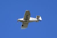 G-BUPR @ X4WT - flying over Newark Air Museum - by Guitarist