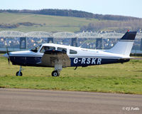 G-RSKR @ EGPN - In action at Dundee - by Clive Pattle