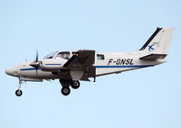 F-GNSL @ LFBO - Landing rwy 32L - by Shunn311